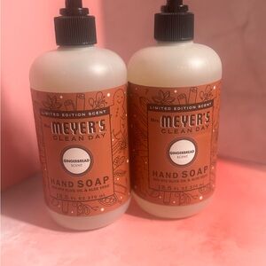 Mrs.Meyers Gingerbread Hand Soap — Orange
